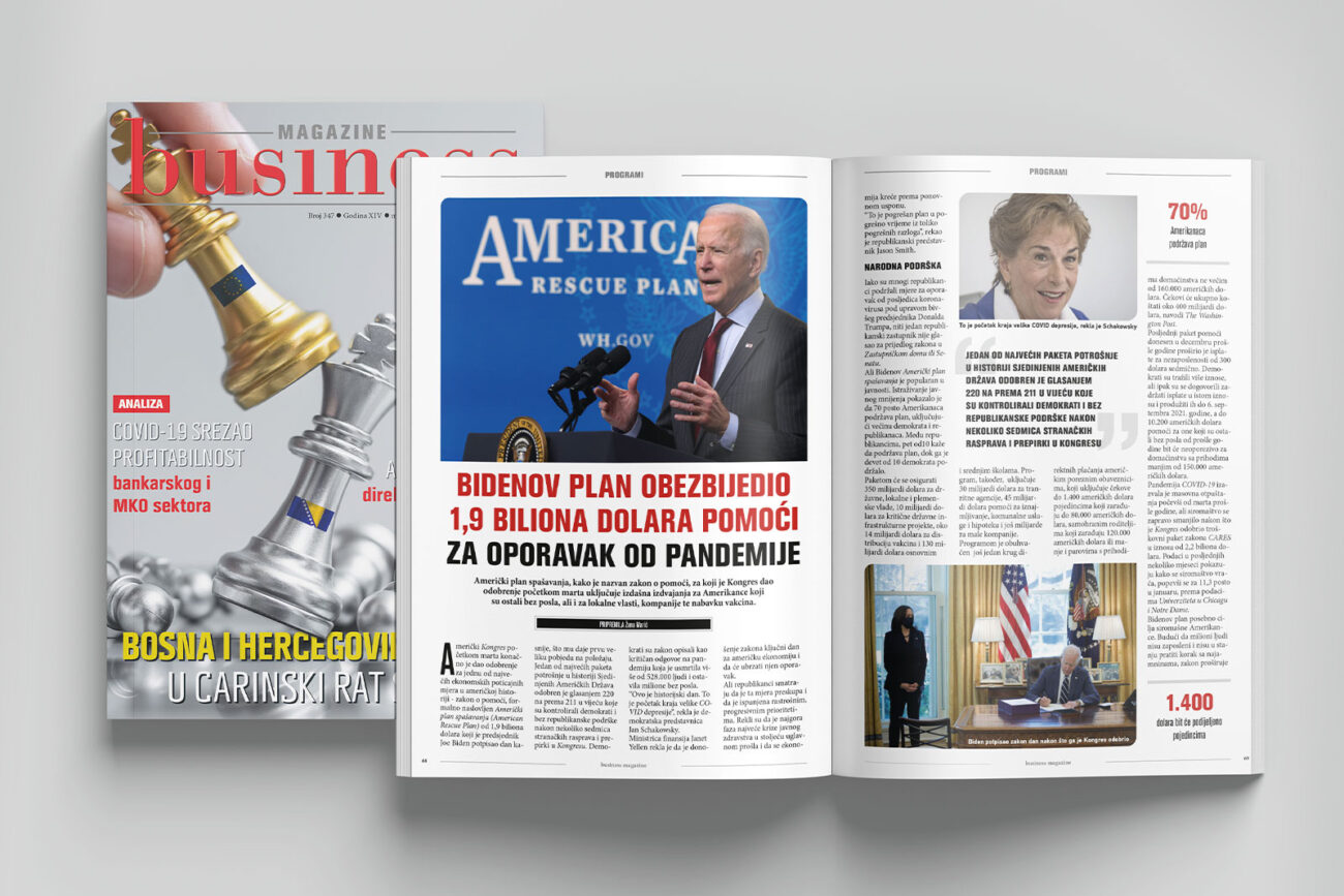 Tisak časopisa, štampa časopisa, Časopis BUSINESS.