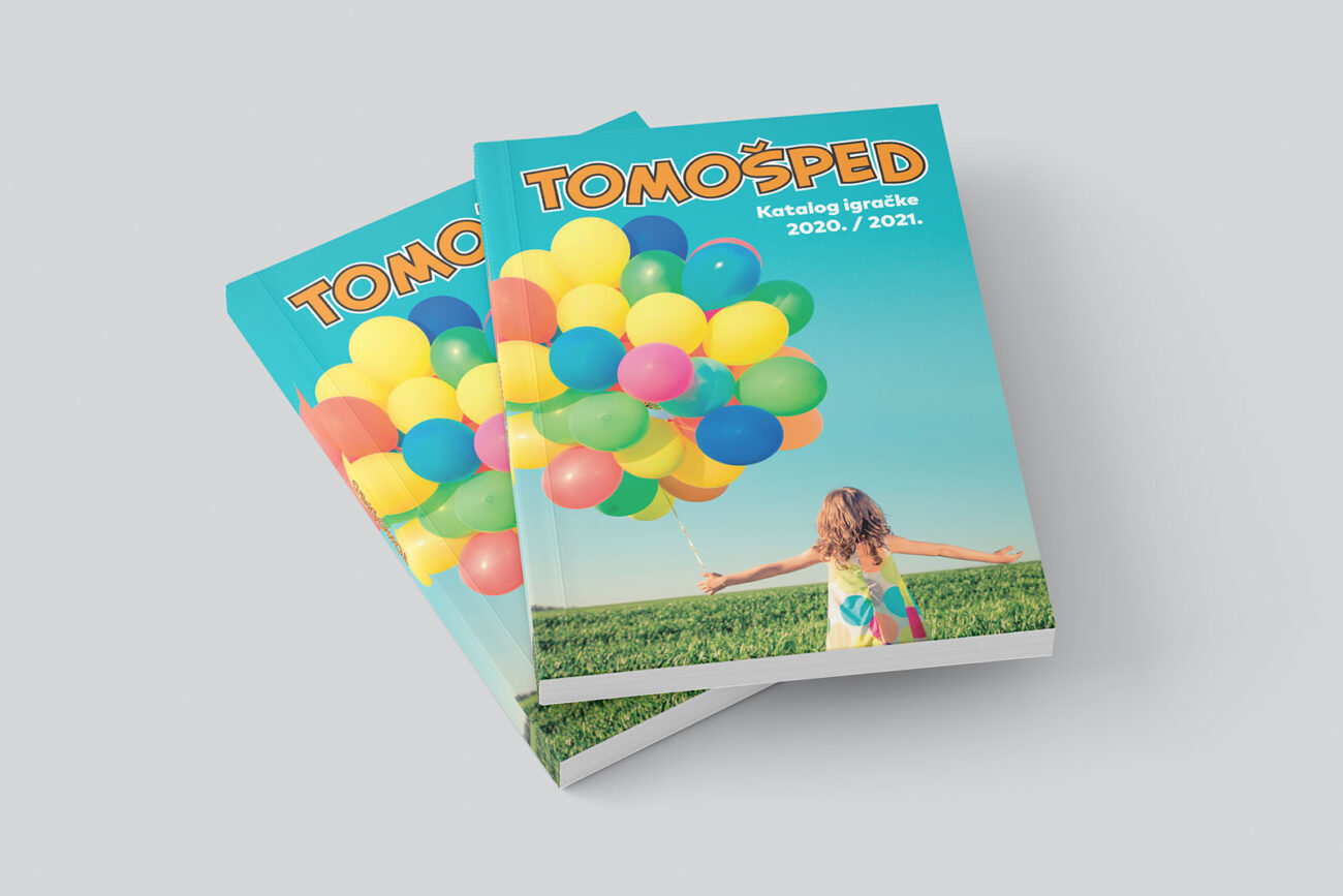 Katalog, tisak kataloga, štampa kataloga, izdavač Tomošped, ofset tisak